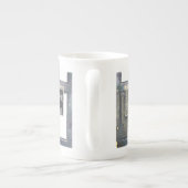 鉄道駅 ボーンチャイナマグカップ (裏面)