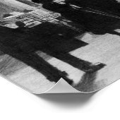 鉄道駅 ポスター (角)