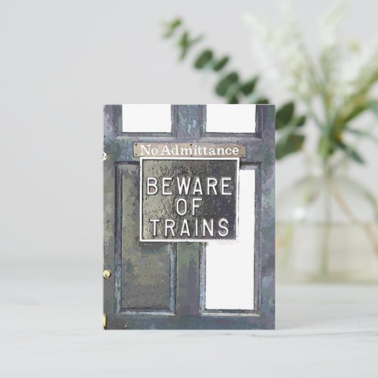 鉄道駅 ポストカード (スタンド正面)