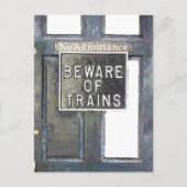 鉄道駅 ポストカード (正面)