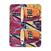 鉄道駅 マグネット (縦)