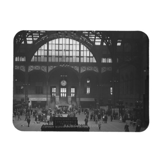 鉄道駅 マグネット (横)
