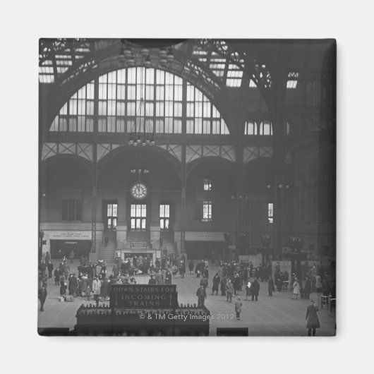 鉄道駅 マグネット (正面)