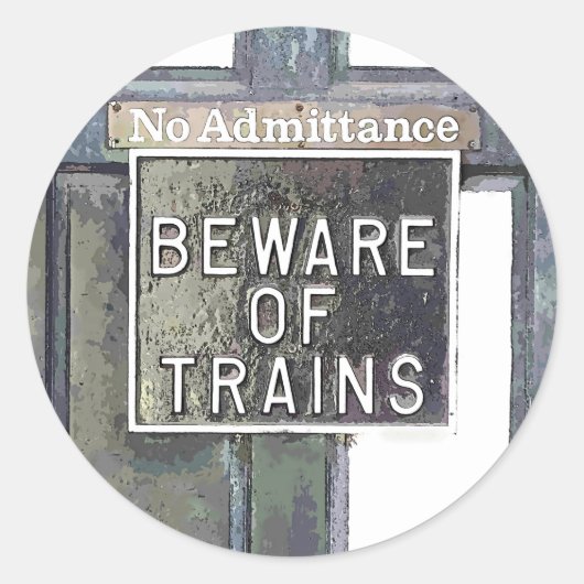 鉄道駅 ラウンドシール (正面)