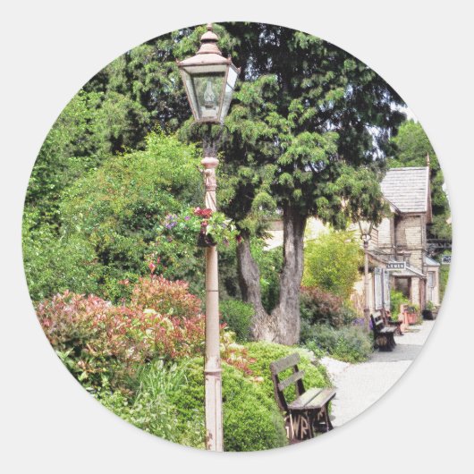 鉄道駅 ラウンドシール (正面)