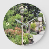 鉄道駅 ラージ壁時計 (正面)