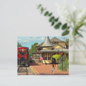 鉄道駅 – 常に希望がある ポストカード (スタンド正面)