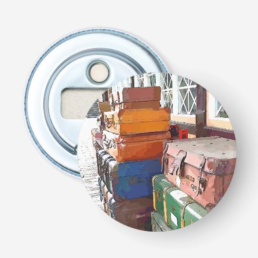 鉄道駅 栓抜き (正面)