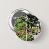 鉄道駅 缶バッジ (正面&裏面)