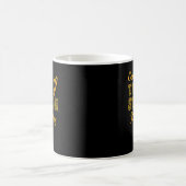 鉄道駅Kinda Day Groovy Leopardになる可能性がある コーヒーマグカップ (中央)
