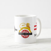 鉄道4英国鉄道鉄道ハイキングダック コーヒーマグカップ (正面右)