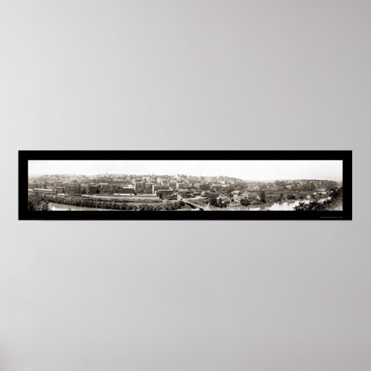 鉄道&シティリンチバーグ写真1915 ポスター (正面)