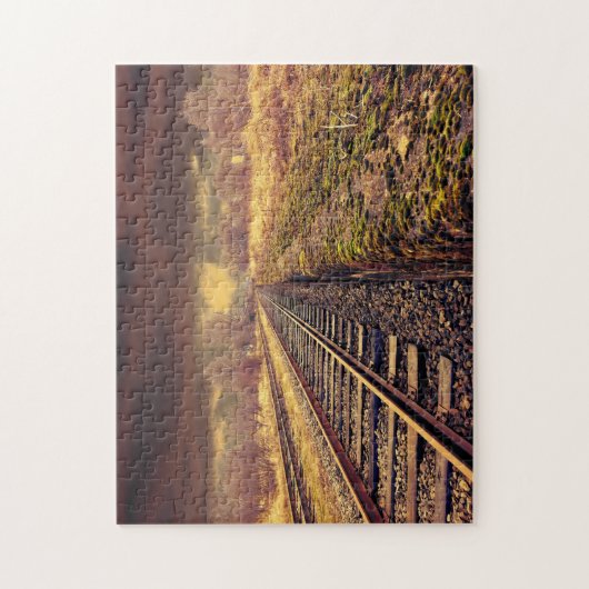 鉄道 ジグソーパズル (縦)