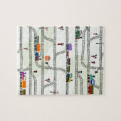 鉄道 ジグソーパズル (横)