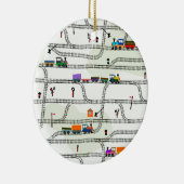 鉄道 セラミックオーナメント (右)