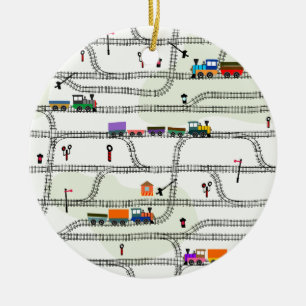 鉄道 セラミックオーナメント