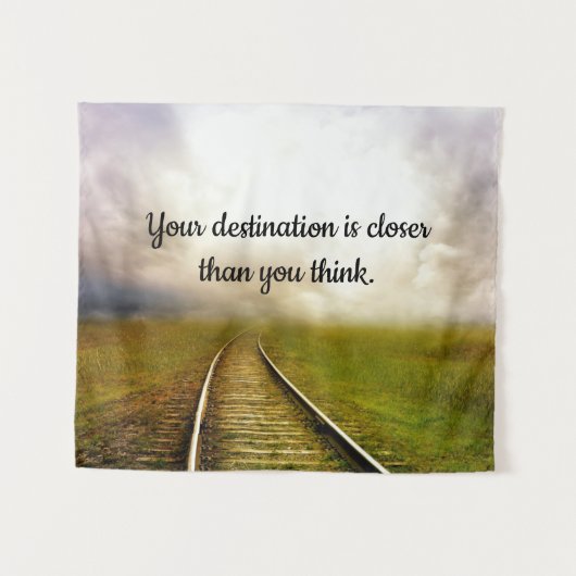 鉄道 タペストリー (正面(横))