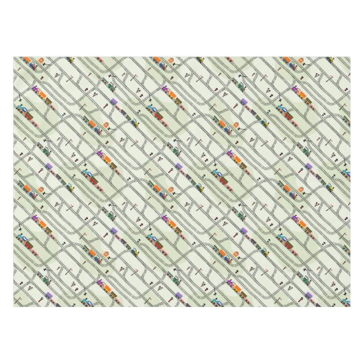 鉄道 テーブルクロス (正面(横))