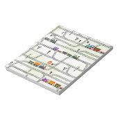 鉄道 ノートパッド (回転)