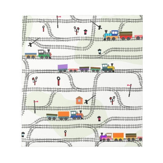 鉄道 ノートパッド (正面)