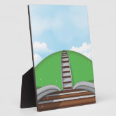鉄道 フォトプラーク (側面)