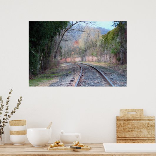 鉄道 ポスター (キッチン)