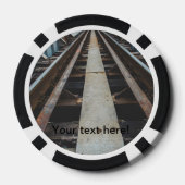 鉄道 ポーカーチップ (裏面)