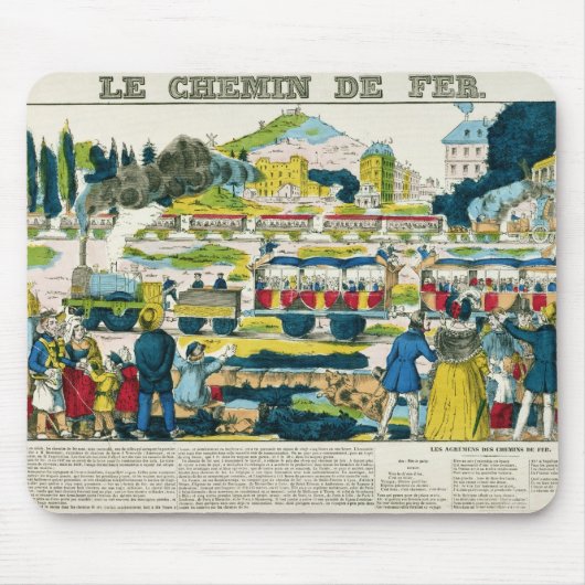 鉄道 マウスパッド (正面)