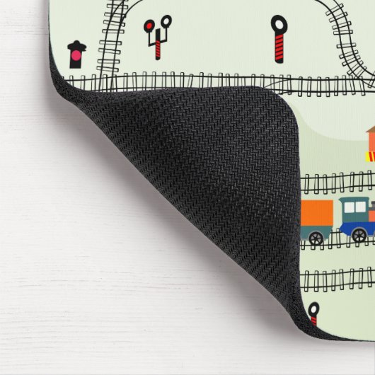 鉄道 マウスパッド (コーナー)