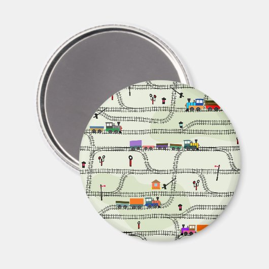 鉄道 マグネット (正面/裏面)