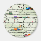 鉄道 マグネット (正面)