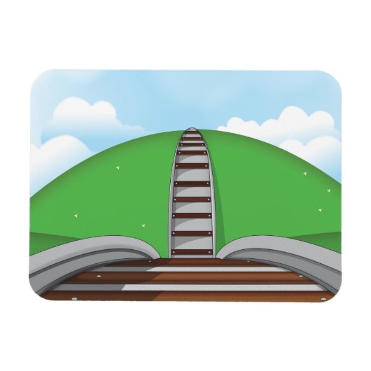 鉄道 マグネット (横)