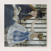 鉄道 – マネ印象派絵画の芸術 ジグソーパズル (横)