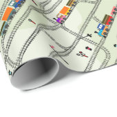 鉄道 ラッピングペーパー (ロールコーナー)