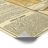 鉄道、汽船ライン南太平洋 ポスター (角)