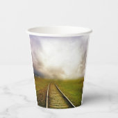 鉄道 紙コップ (裏面)