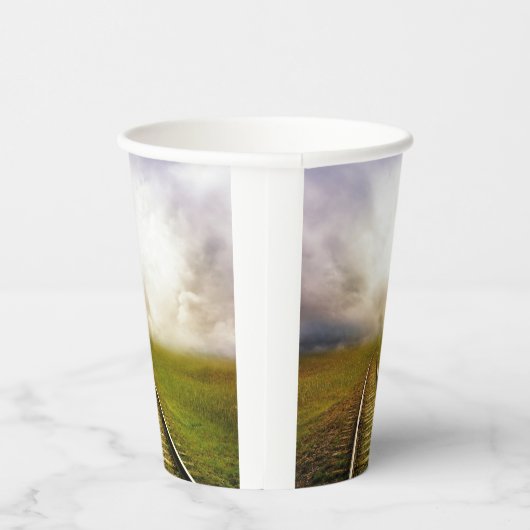 鉄道 紙コップ (右)