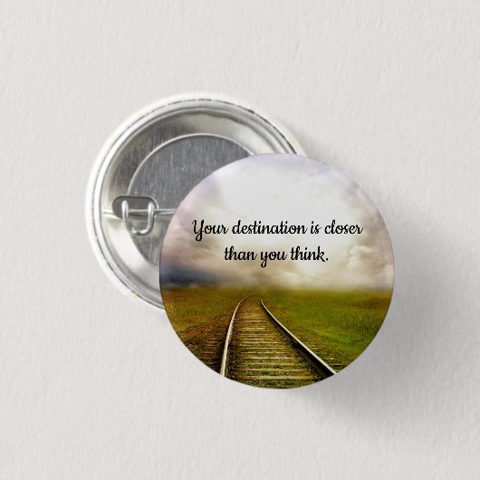 鉄道 缶バッジ (正面&裏面)