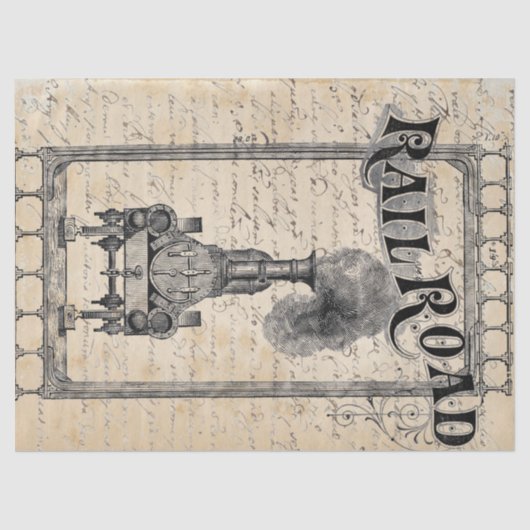 鉄道 薄葉紙 (正面)