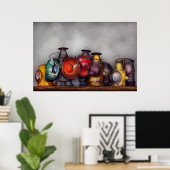 鉄道 – 鉄道灯篭のコレクション ポスター (ホームオフィス)