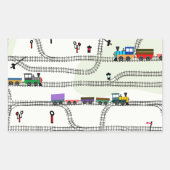 鉄道 長方形シール (正面)