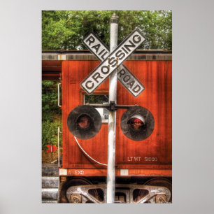 鉄道 – RailRoad Crossing ポスター