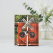 鉄道 – RailRoad Crossing ポストカード (スタンド正面)