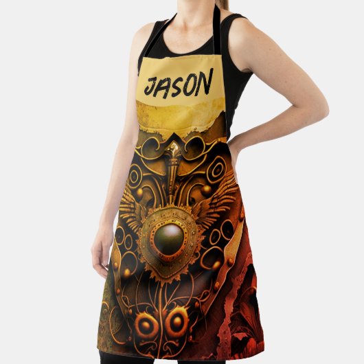 鉄金属芸術 エプロン (インサイチュ)