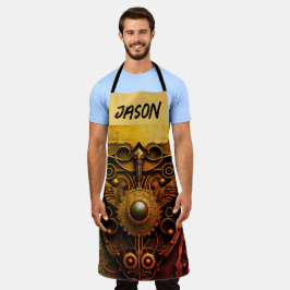 鉄金属芸術 エプロン