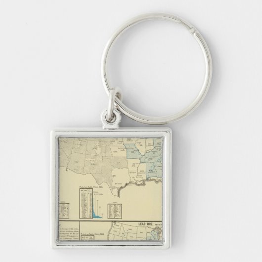 鉄鉱業地域 キーホルダー (正面)