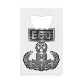 鉄鋼デザインマスター爆薬処理法 クレジットカード栓抜き (正面)