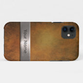 鉄鋼バー名プレート Case-Mate iPhoneケース (裏面(横))