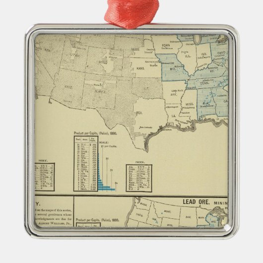 鉄鋼鉱山の地域 メタルオーナメント (正面)