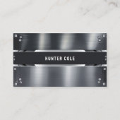 鉄鋼・金属工業 名刺 (正面)